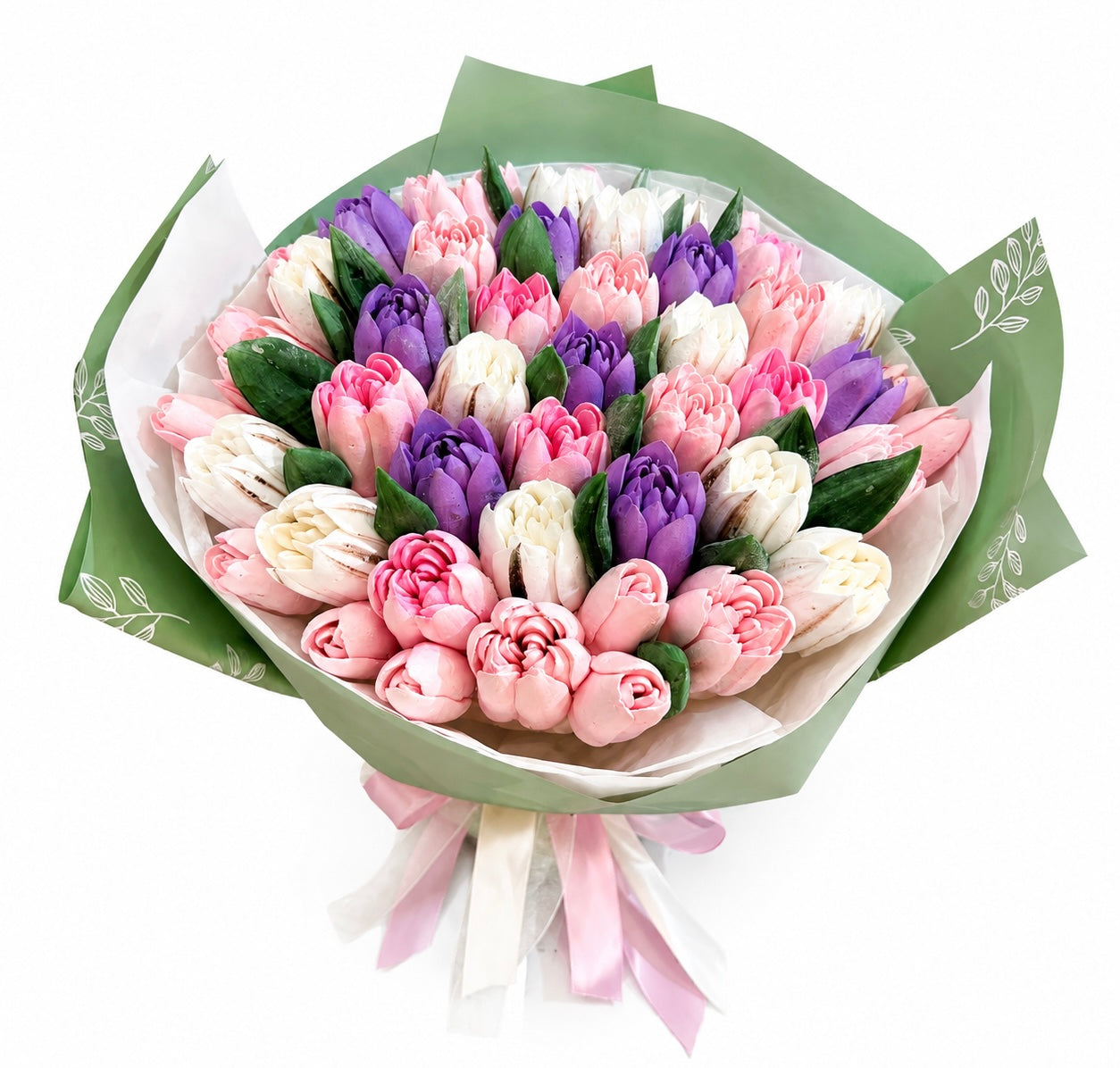 Buchet Primăvară în Culori Pastelate 🌷