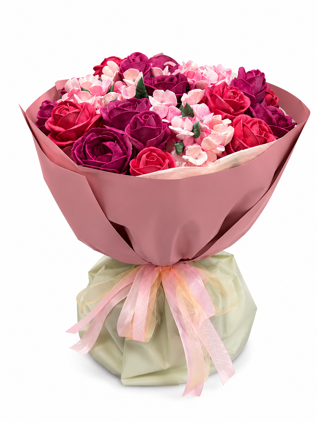 Buchet sofisticat din flori de bezea 💖