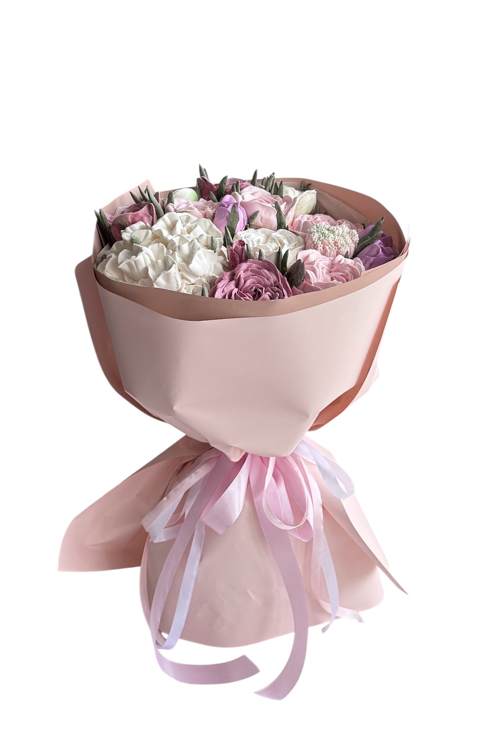 Buchet Dulce din Flori de Marshmallow