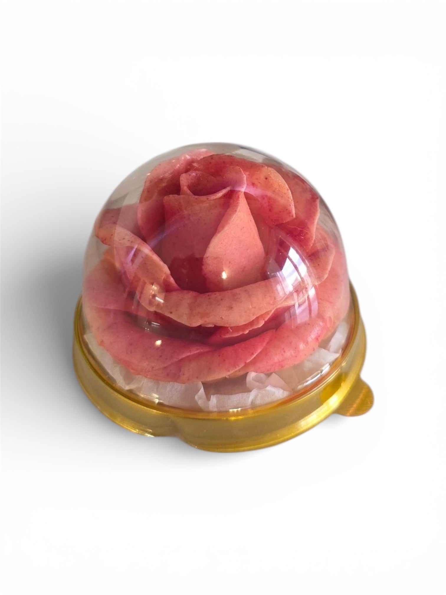 Floare din marshmallow – ambalată individual - comanda minim 10 bucăți